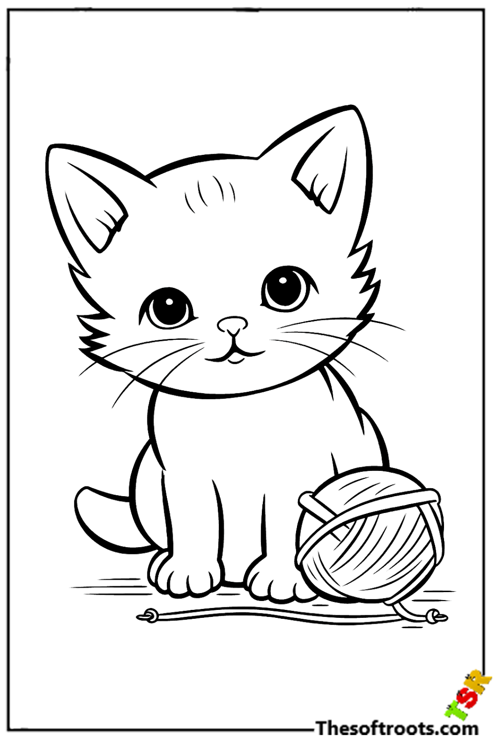 130 Cartoon Easy Coloring Pages Printable 3