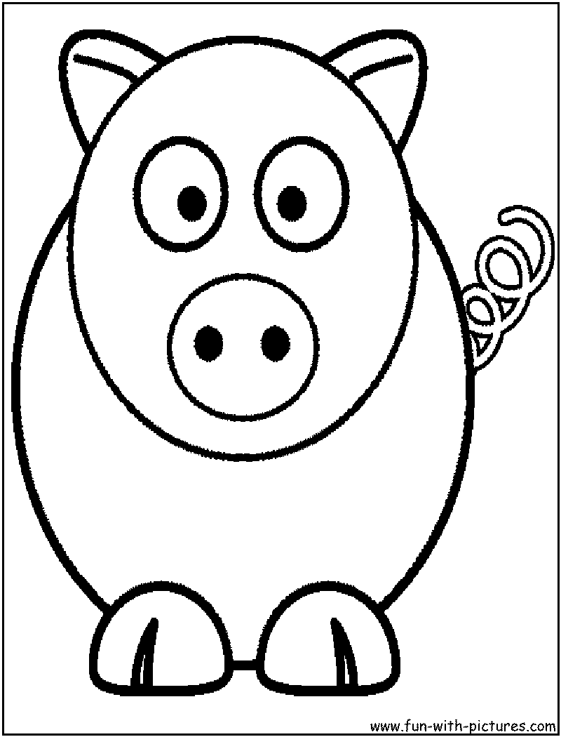 130 Cartoon Easy Coloring Pages Printable 31