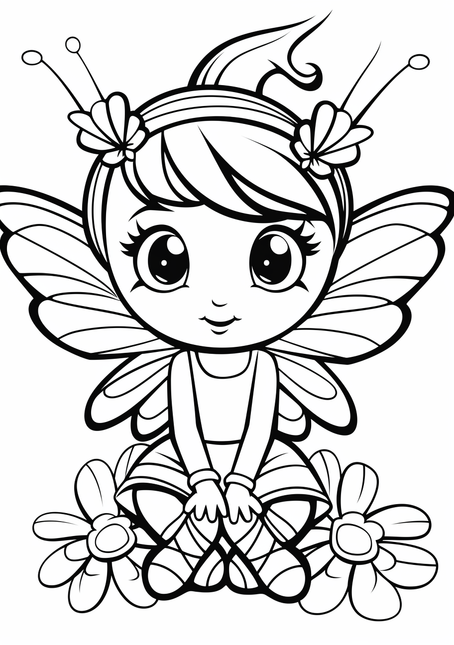 130 Cartoon Easy Coloring Pages Printable 4