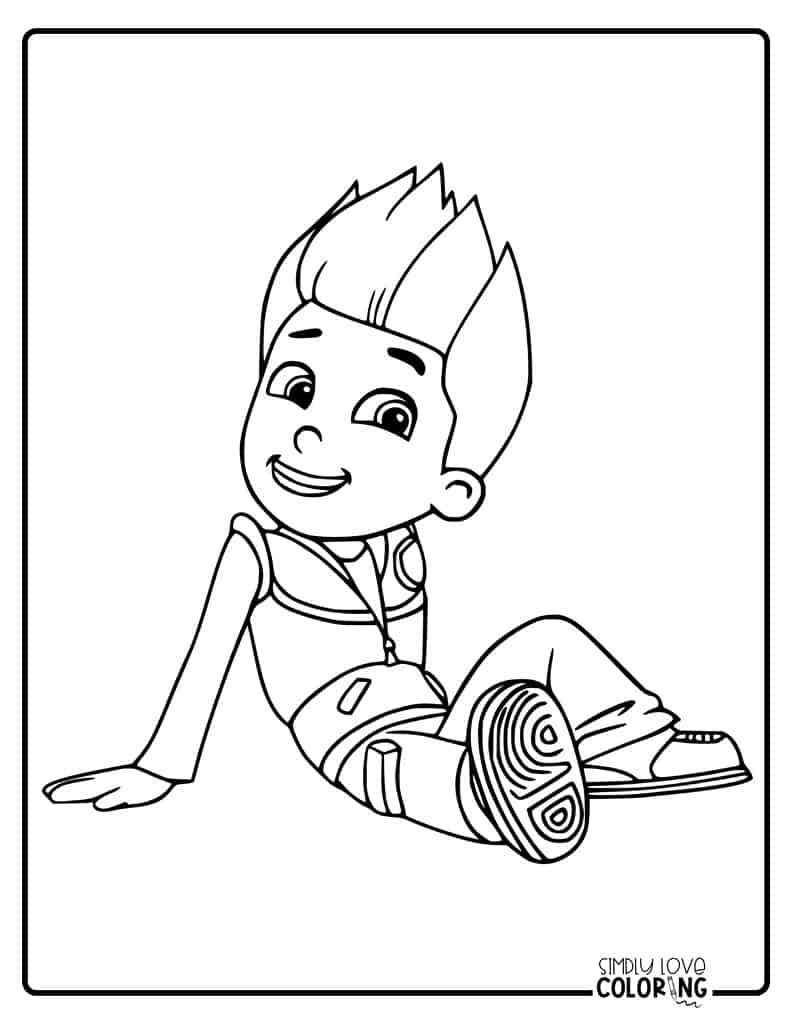 130 Cartoon Easy Coloring Pages Printable 50