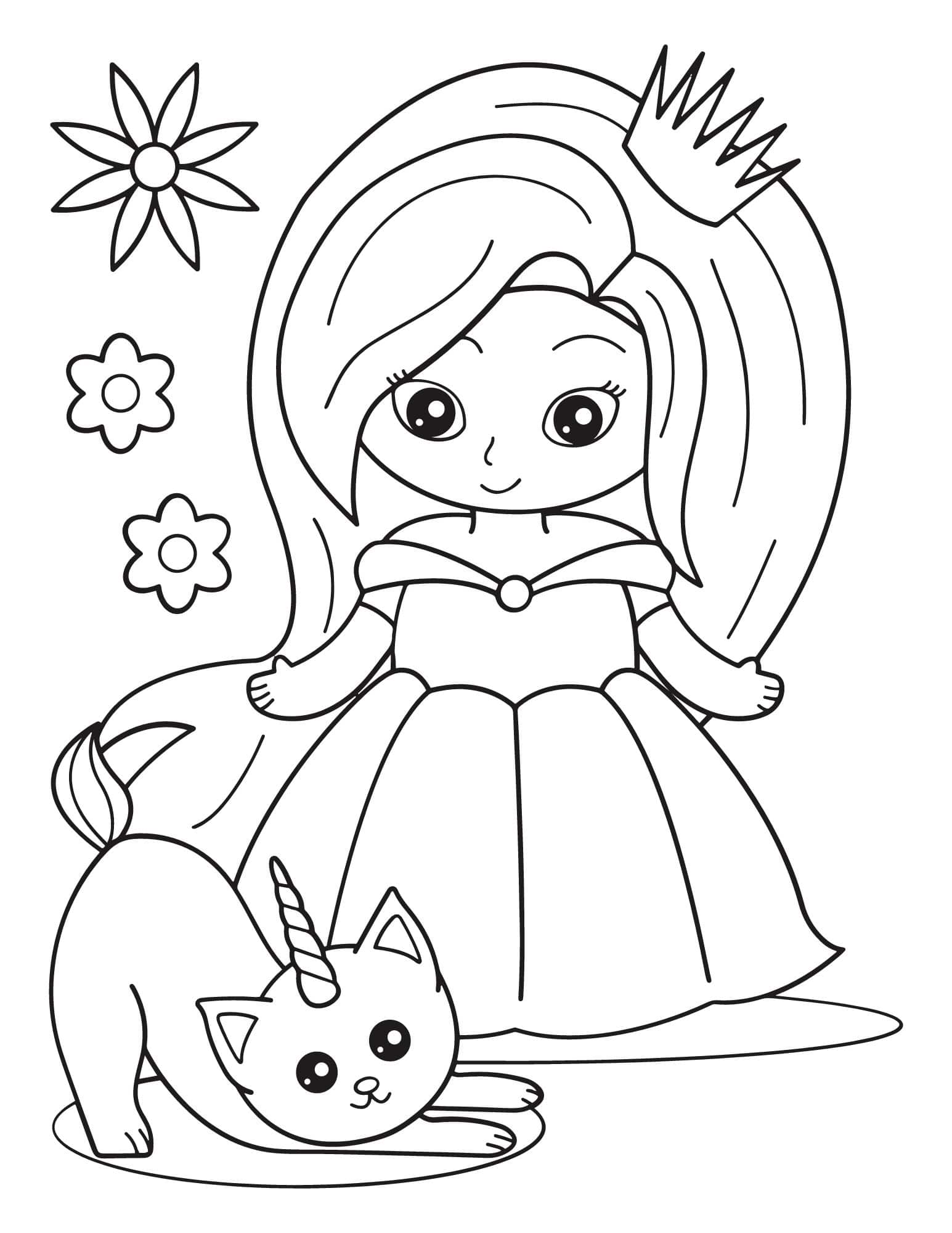 130 Cartoon Easy Coloring Pages Printable 57