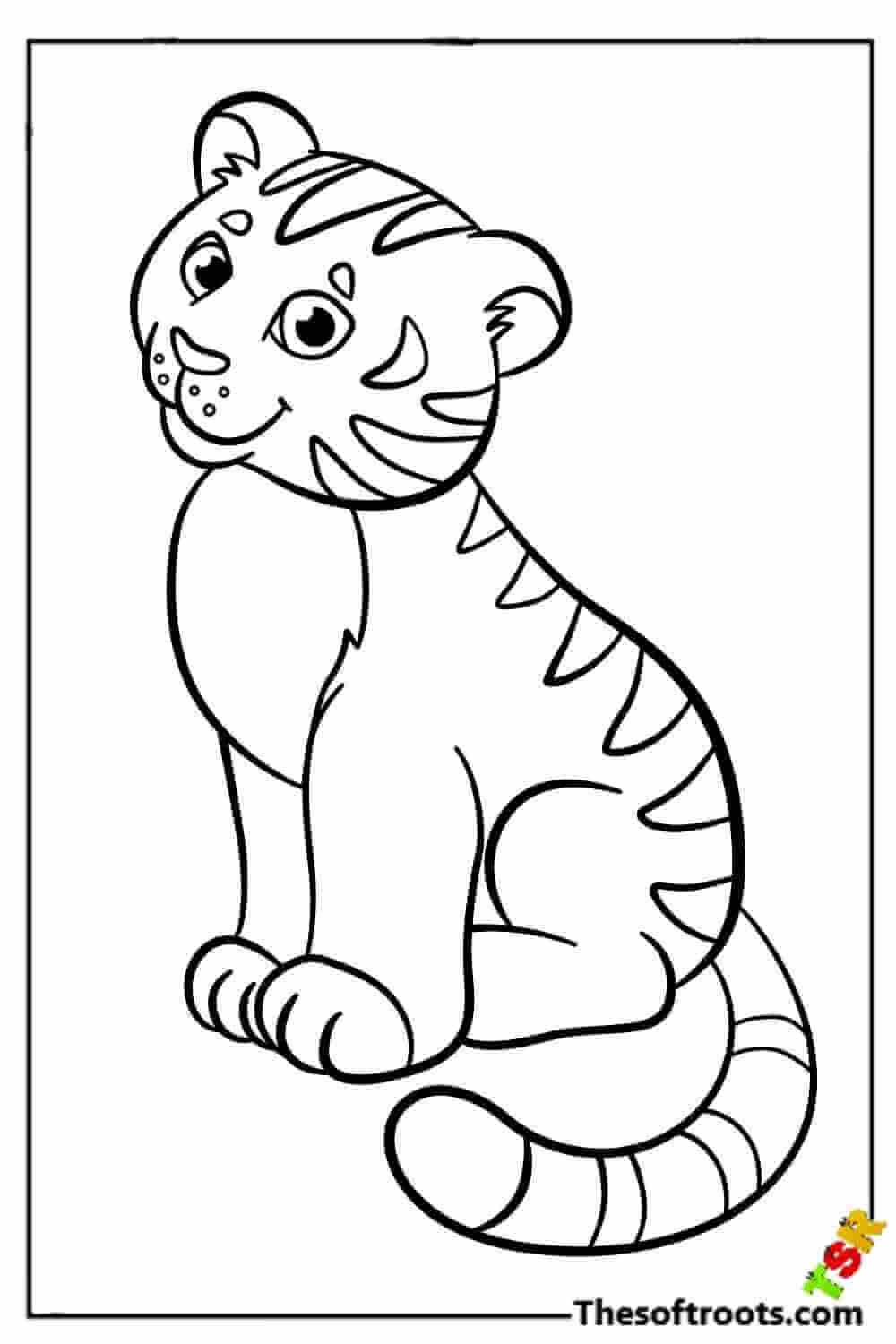 130 Cartoon Easy Coloring Pages Printable 66