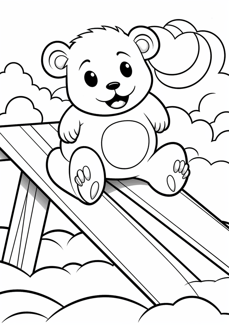 130 Cartoon Easy Coloring Pages Printable 94