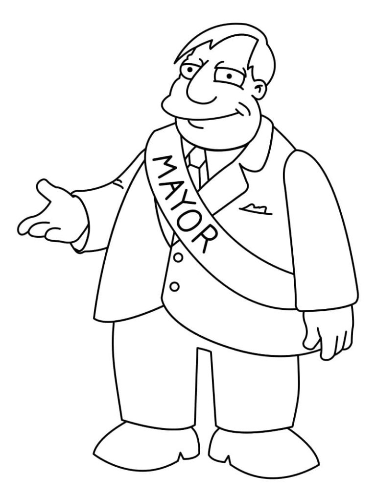 130 Simpsons Coloring Pages for Cartoon Fans 1