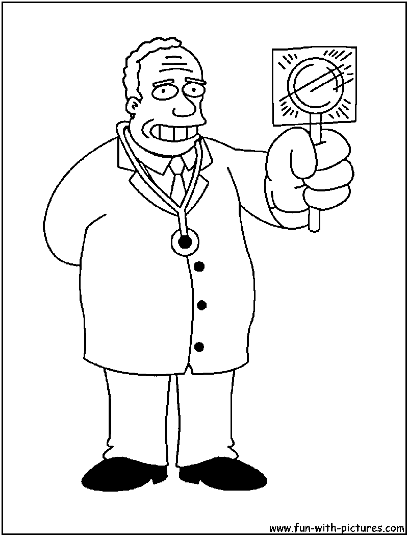 130 Simpsons Coloring Pages for Cartoon Fans 10