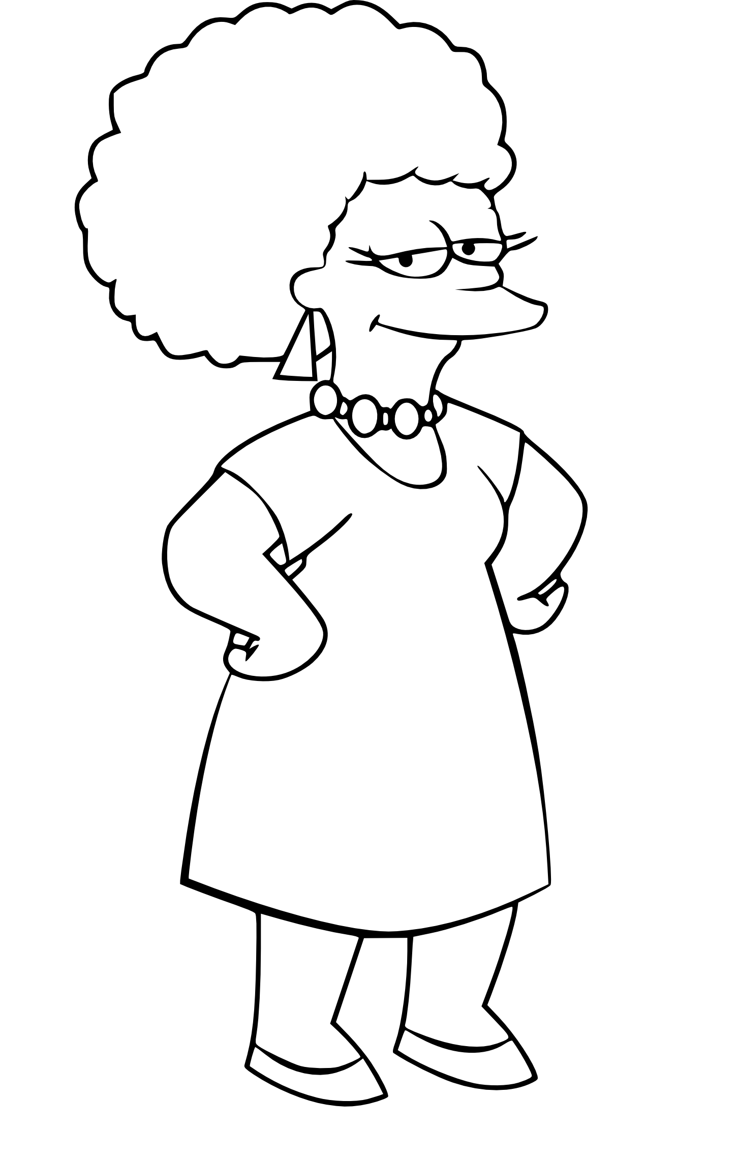 130 Simpsons Coloring Pages for Cartoon Fans 103