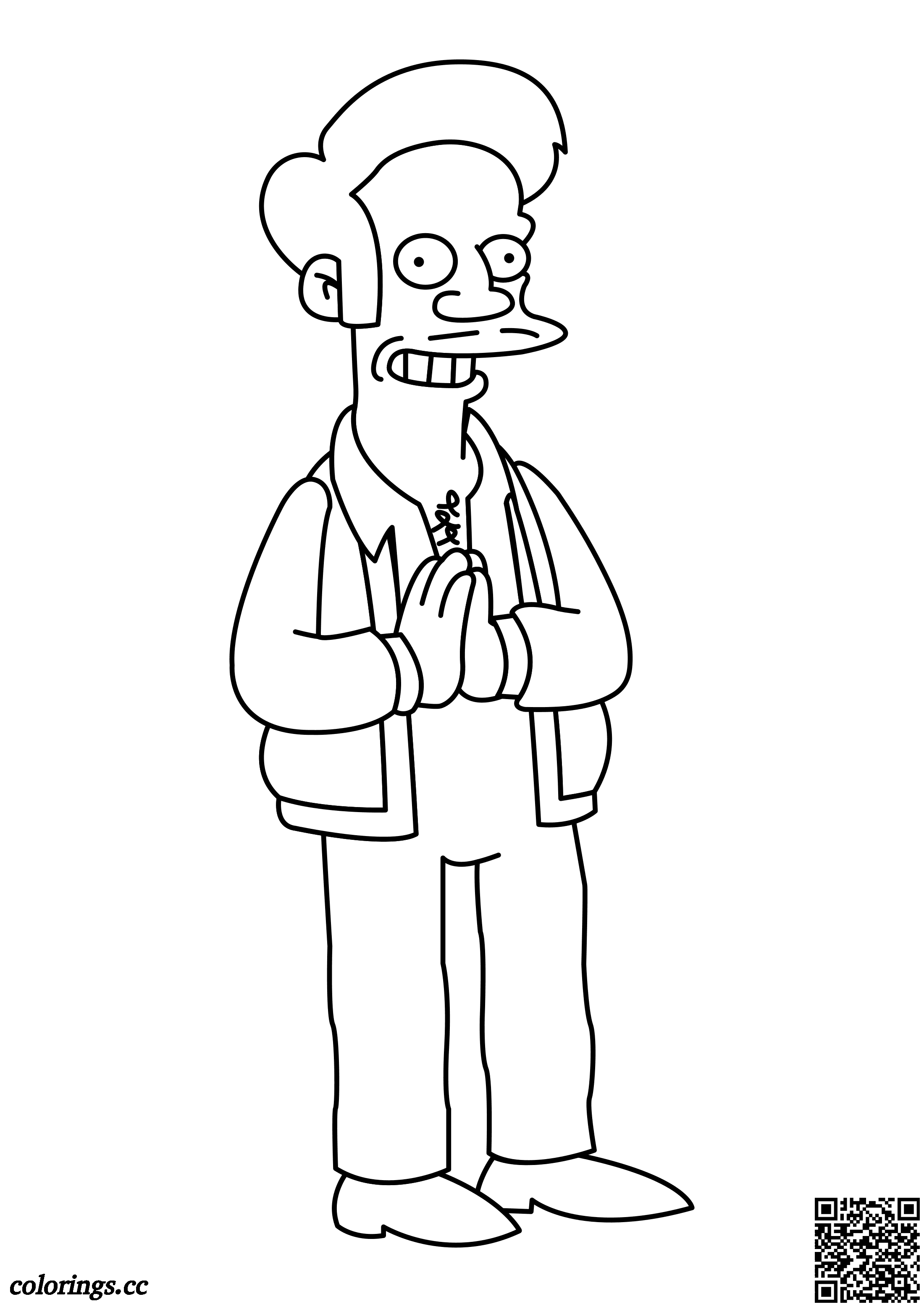 130 Simpsons Coloring Pages for Cartoon Fans 117