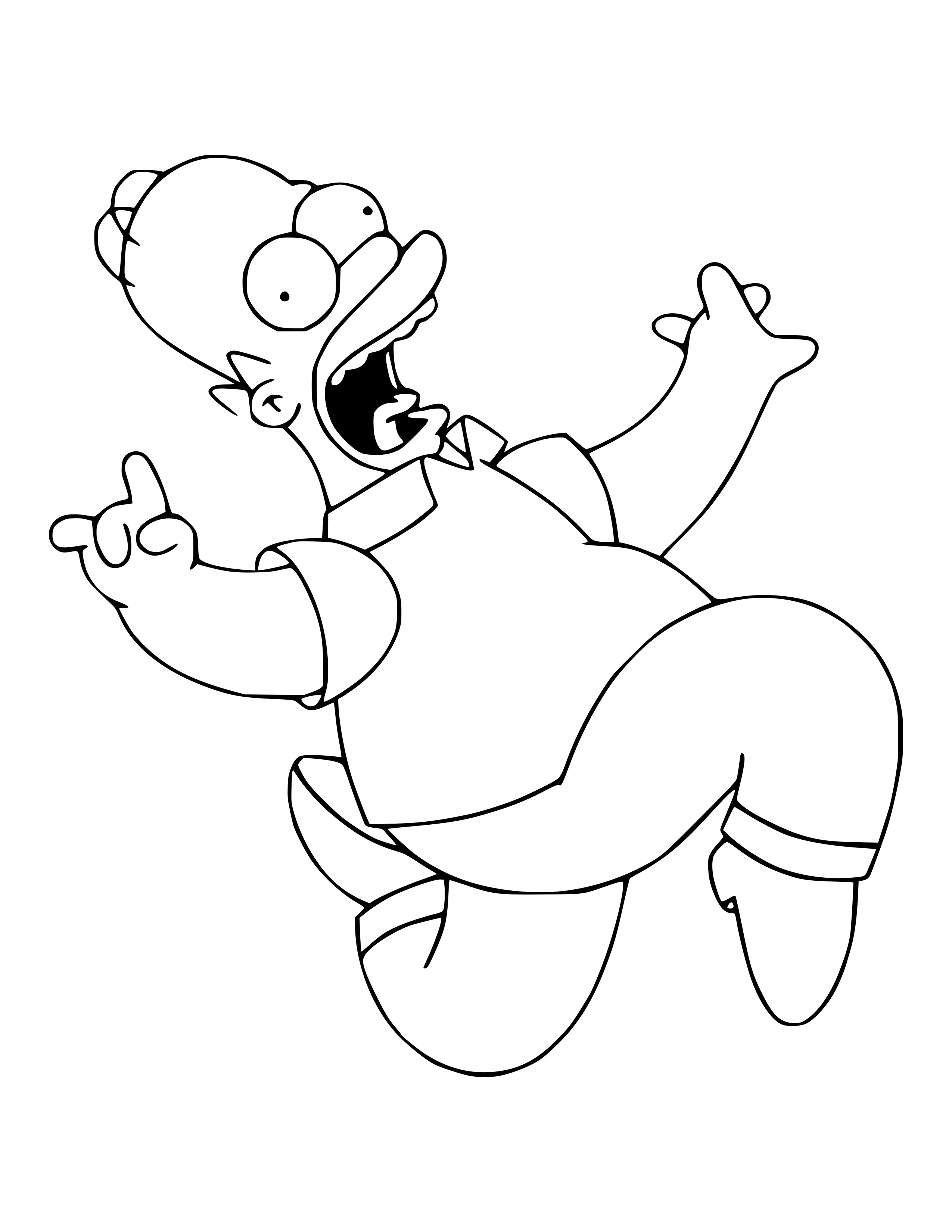 130 Simpsons Coloring Pages for Cartoon Fans 124