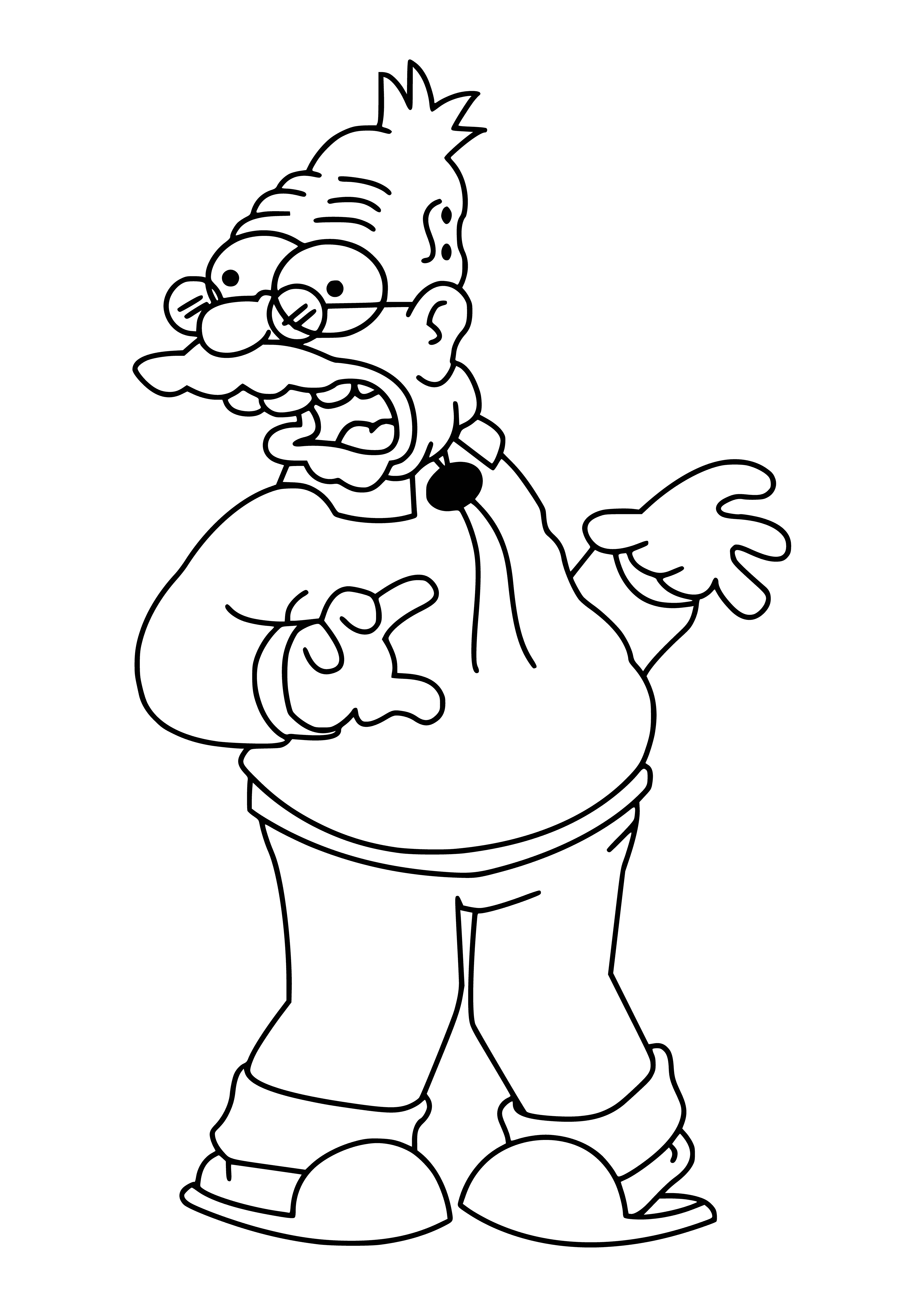 130 Simpsons Coloring Pages for Cartoon Fans 128