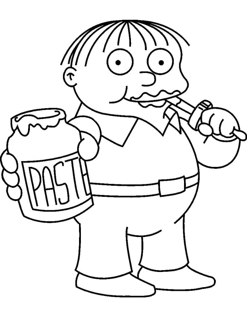 130 Simpsons Coloring Pages for Cartoon Fans 13