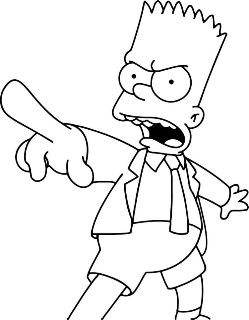 130 Simpsons Coloring Pages for Cartoon Fans 2