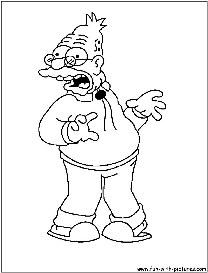 130 Simpsons Coloring Pages for Cartoon Fans 4