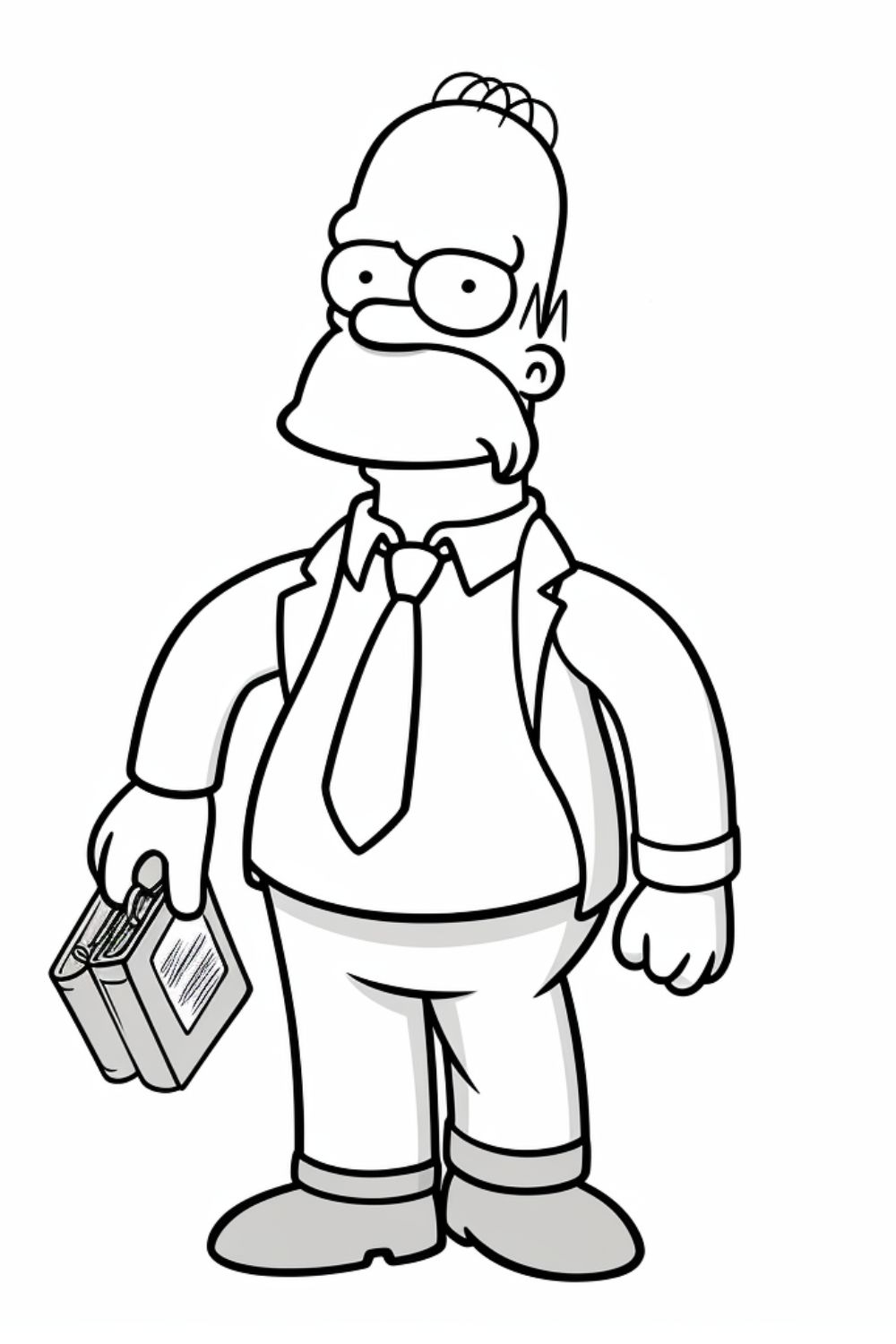 130 Simpsons Coloring Pages for Cartoon Fans 51