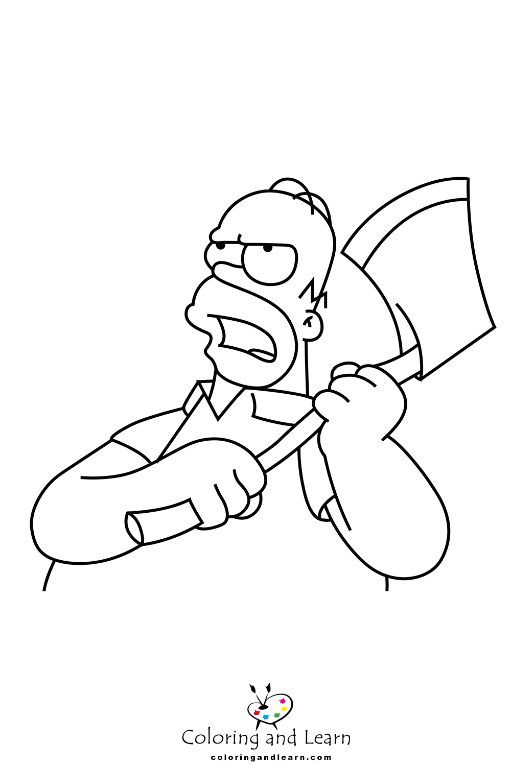 130 Simpsons Coloring Pages for Cartoon Fans 52