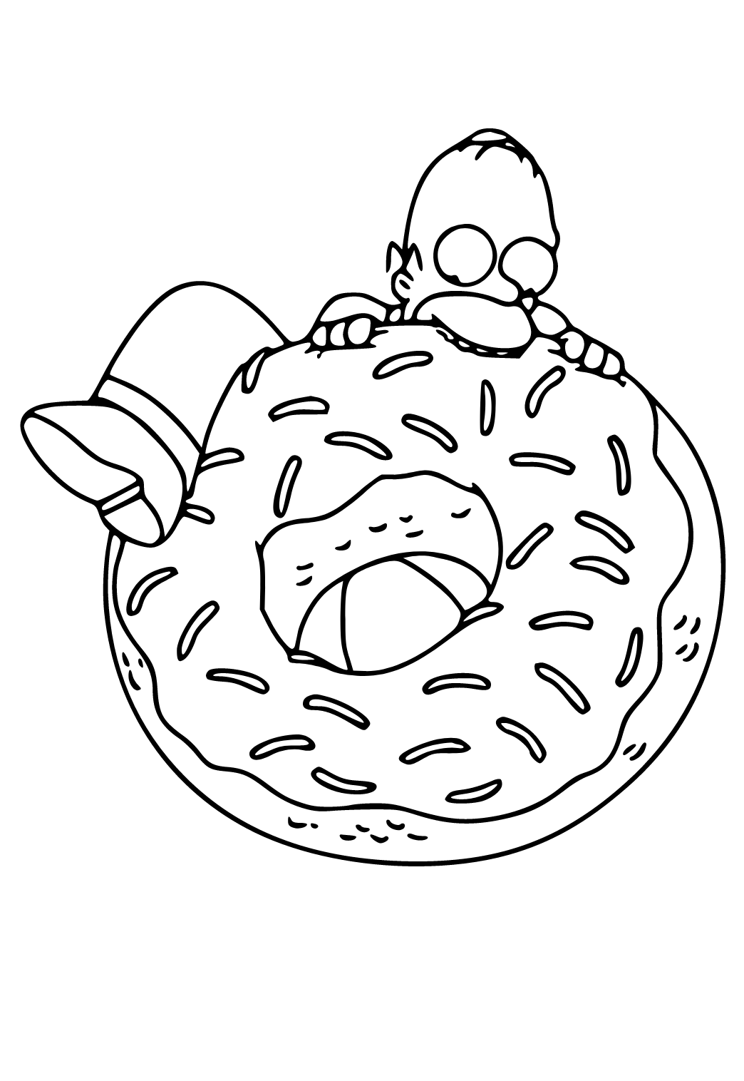 130 Simpsons Coloring Pages for Cartoon Fans 57