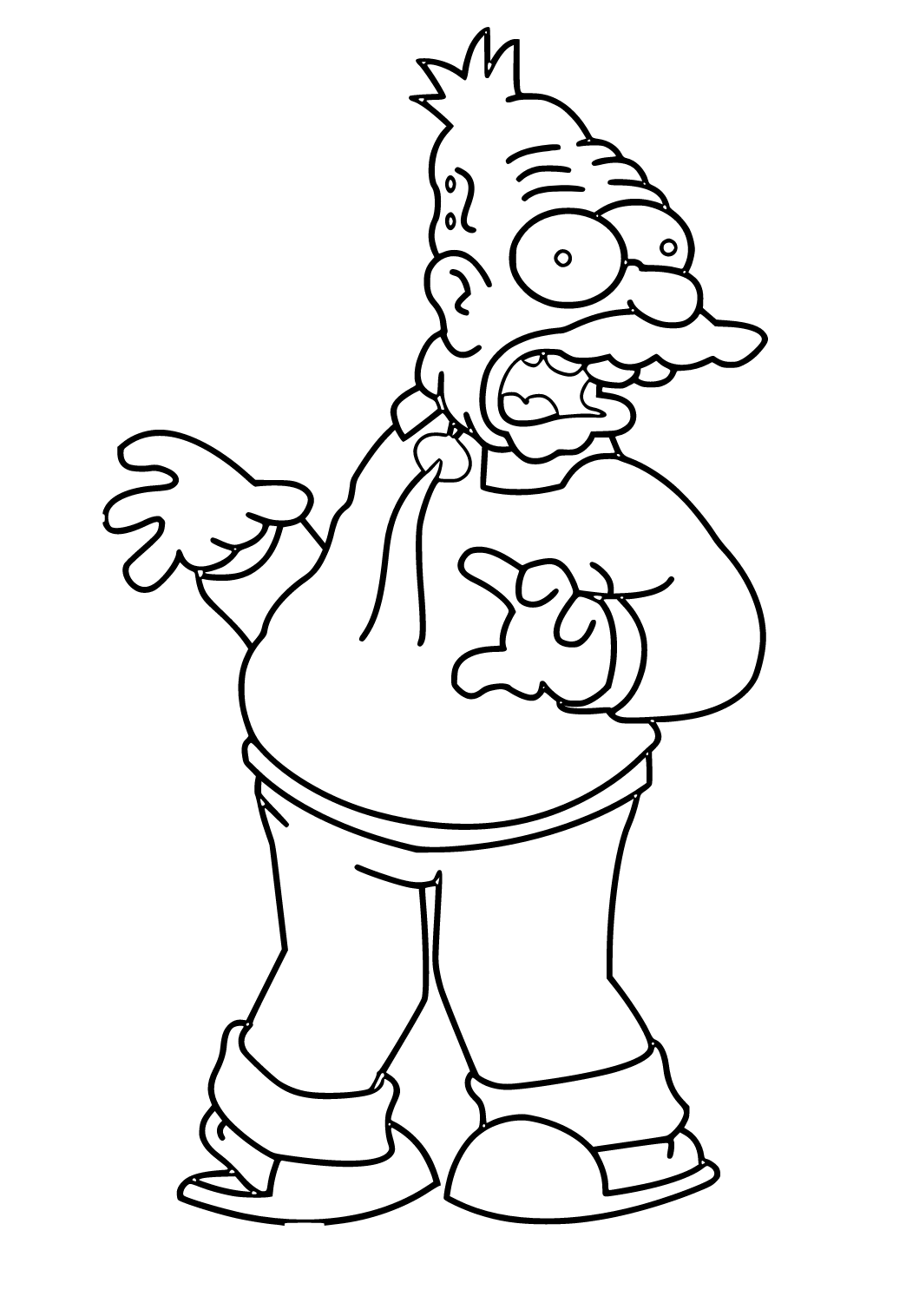 130 Simpsons Coloring Pages for Cartoon Fans 59