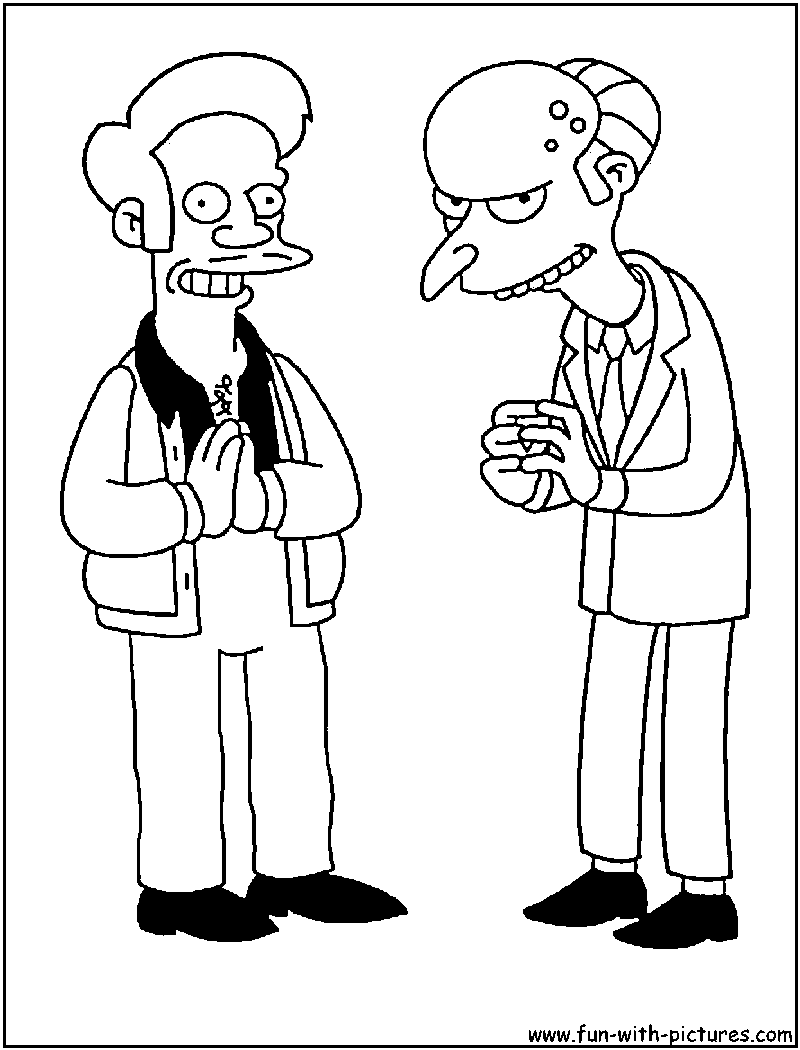 130 Simpsons Coloring Pages for Cartoon Fans 7