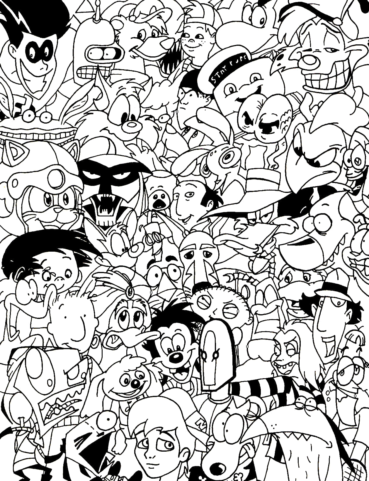 130 Simpsons Coloring Pages for Cartoon Fans 79