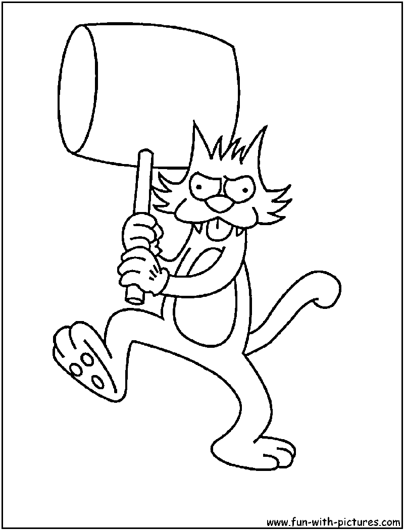 130 Simpsons Coloring Pages for Cartoon Fans 8