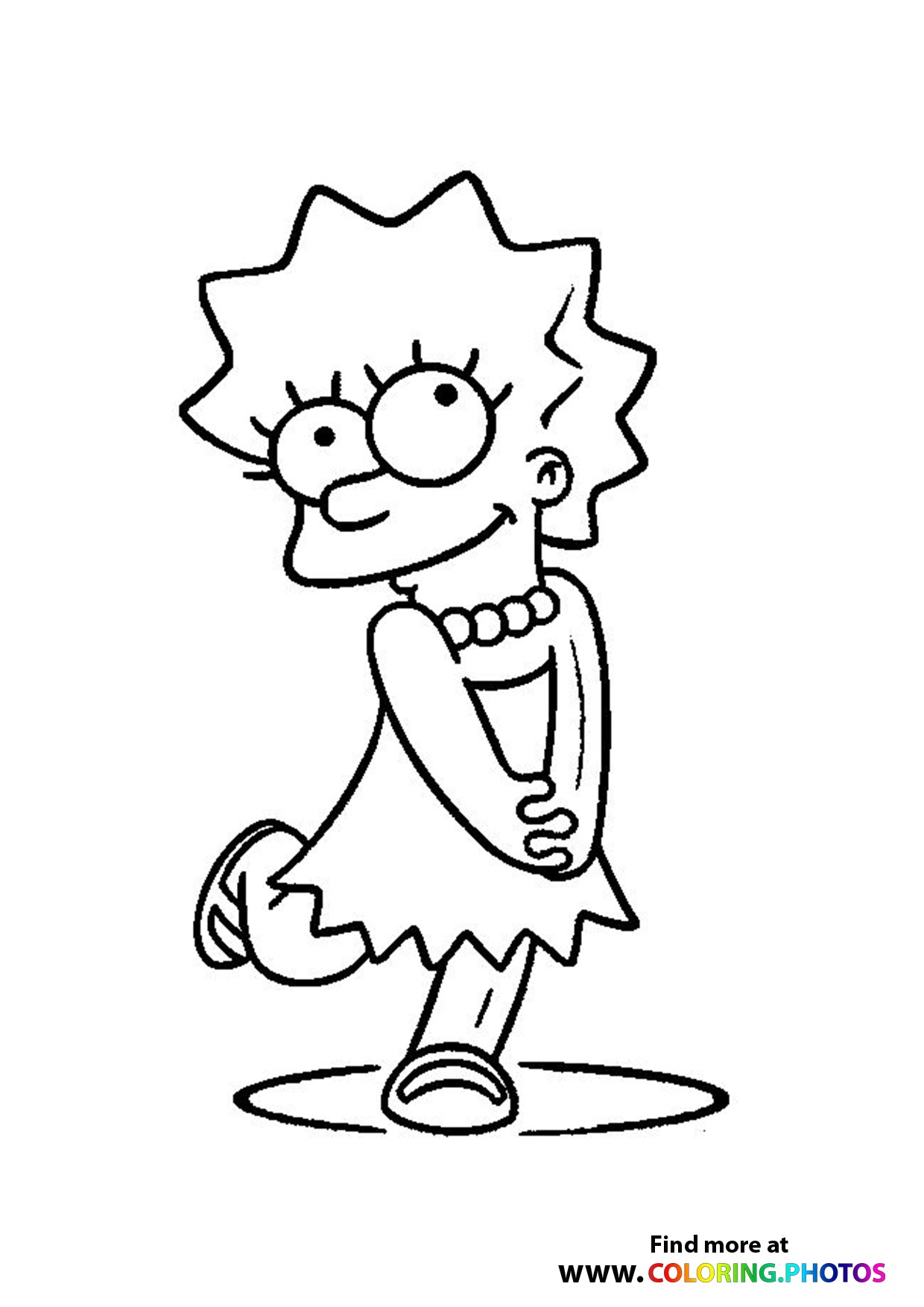 130 Simpsons Coloring Pages for Cartoon Fans 91