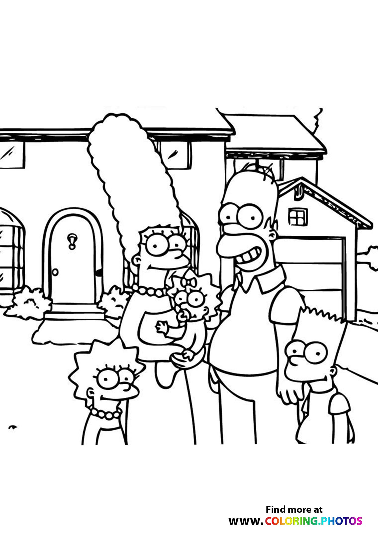 130 Simpsons Coloring Pages for Cartoon Fans 92