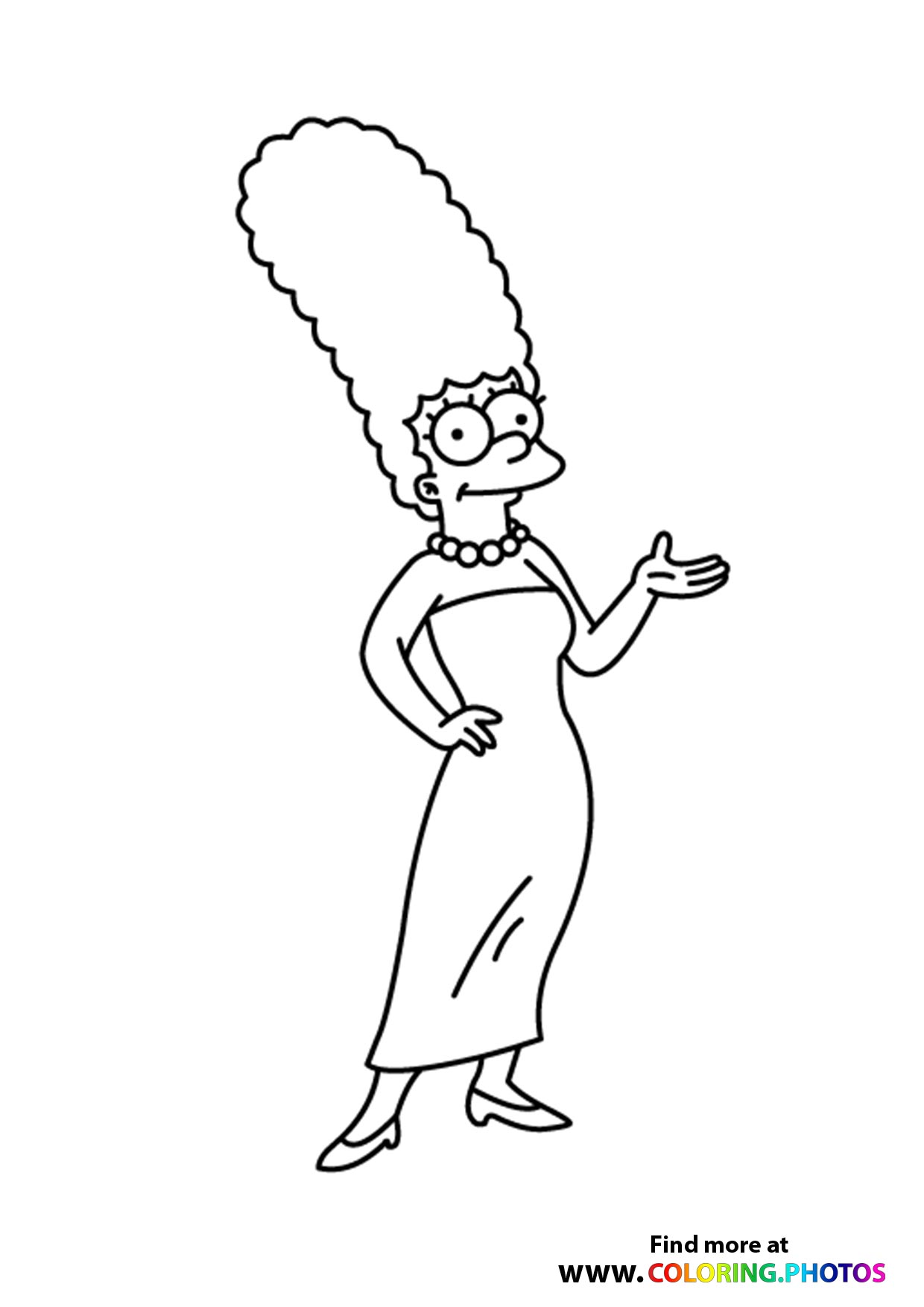 130 Simpsons Coloring Pages for Cartoon Fans 93