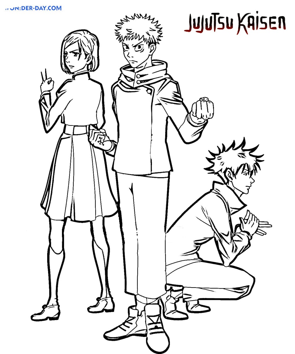 135+ Gear 5 Manga Coloring Pages Printable 131