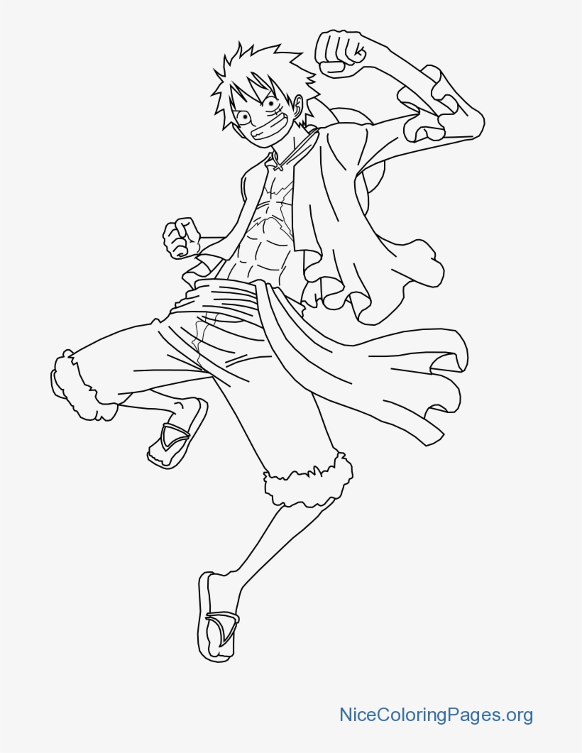 135+ Gear 5 Manga Coloring Pages Printable 17