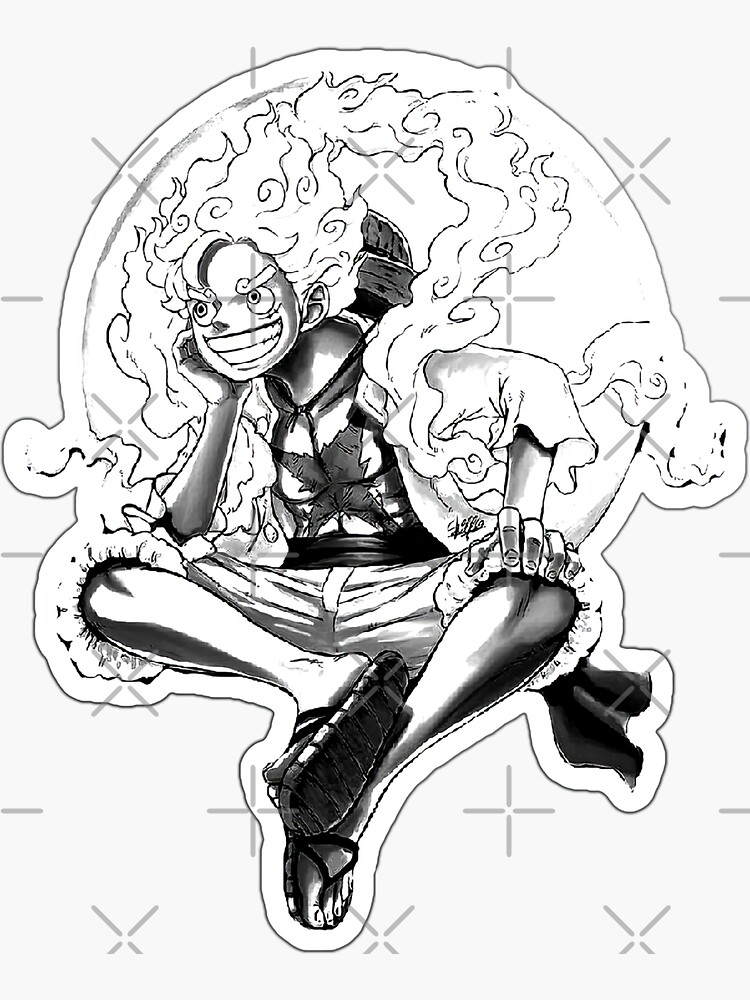 135+ Gear 5 Manga Coloring Pages Printable 22