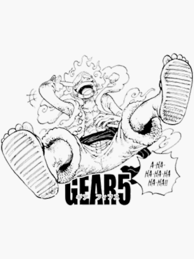 135+ Gear 5 Manga Coloring Pages Printable 29