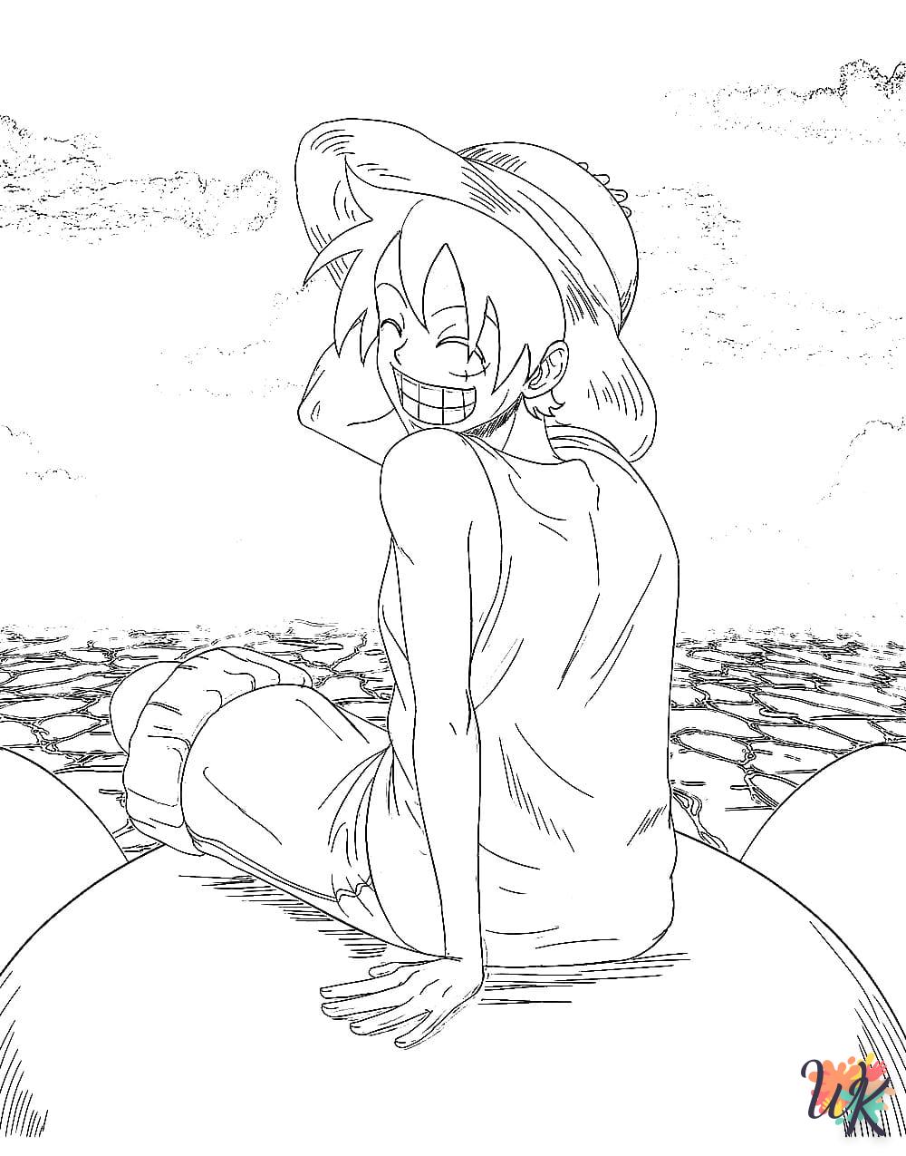 135+ Gear 5 Manga Coloring Pages Printable 76