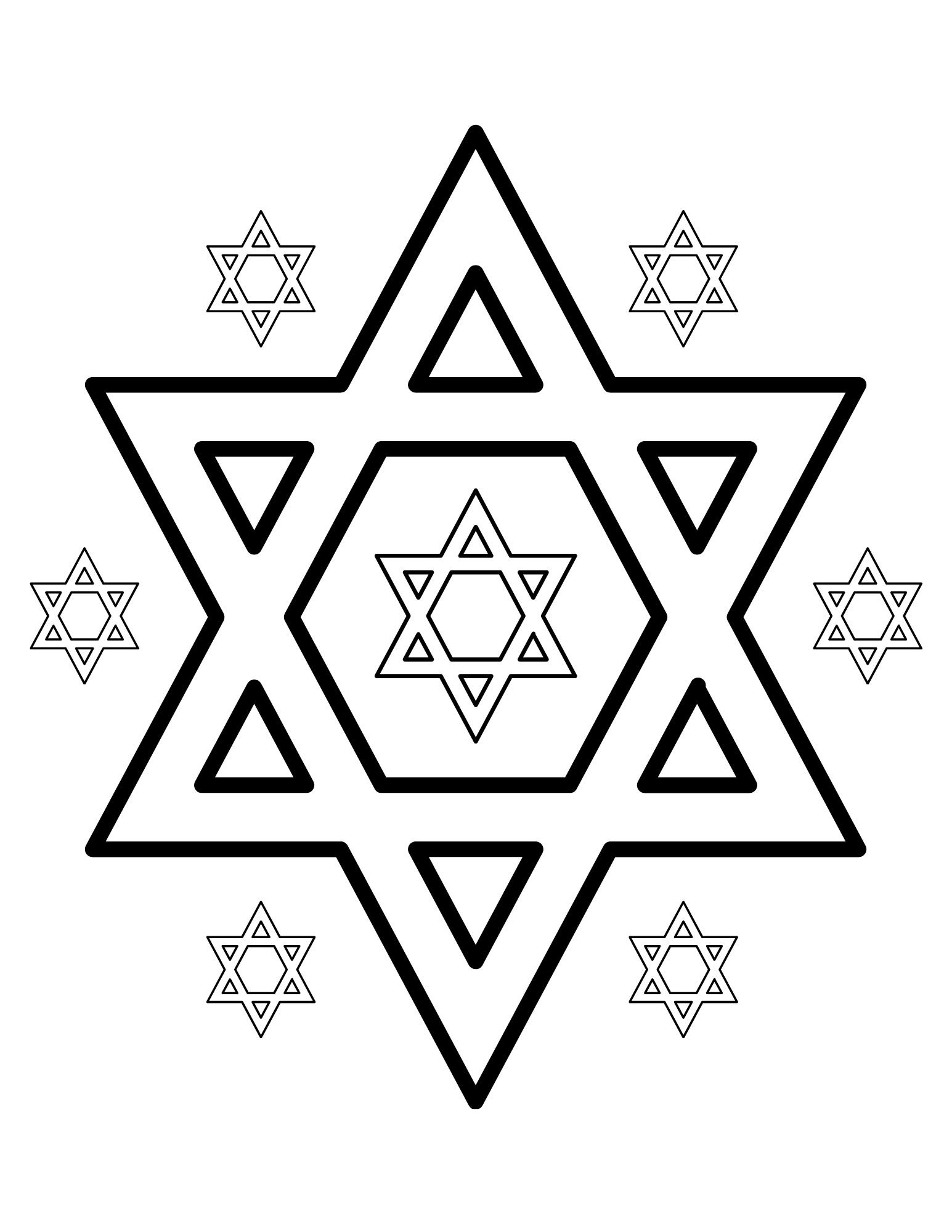 138 Hanukkah Coloring Pages: Festival of Lights in Color 121