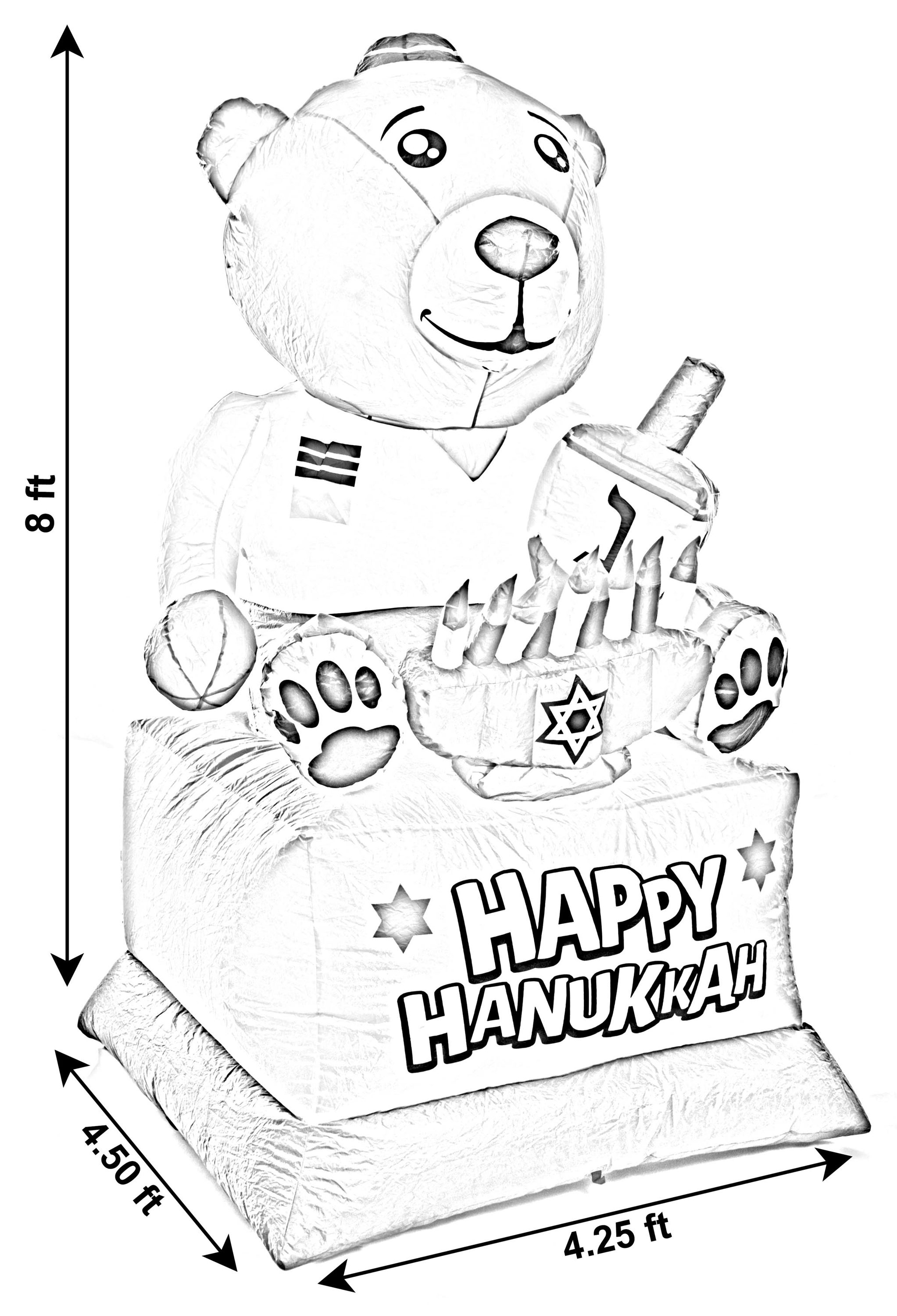 138 Hanukkah Coloring Pages: Festival of Lights in Color 138