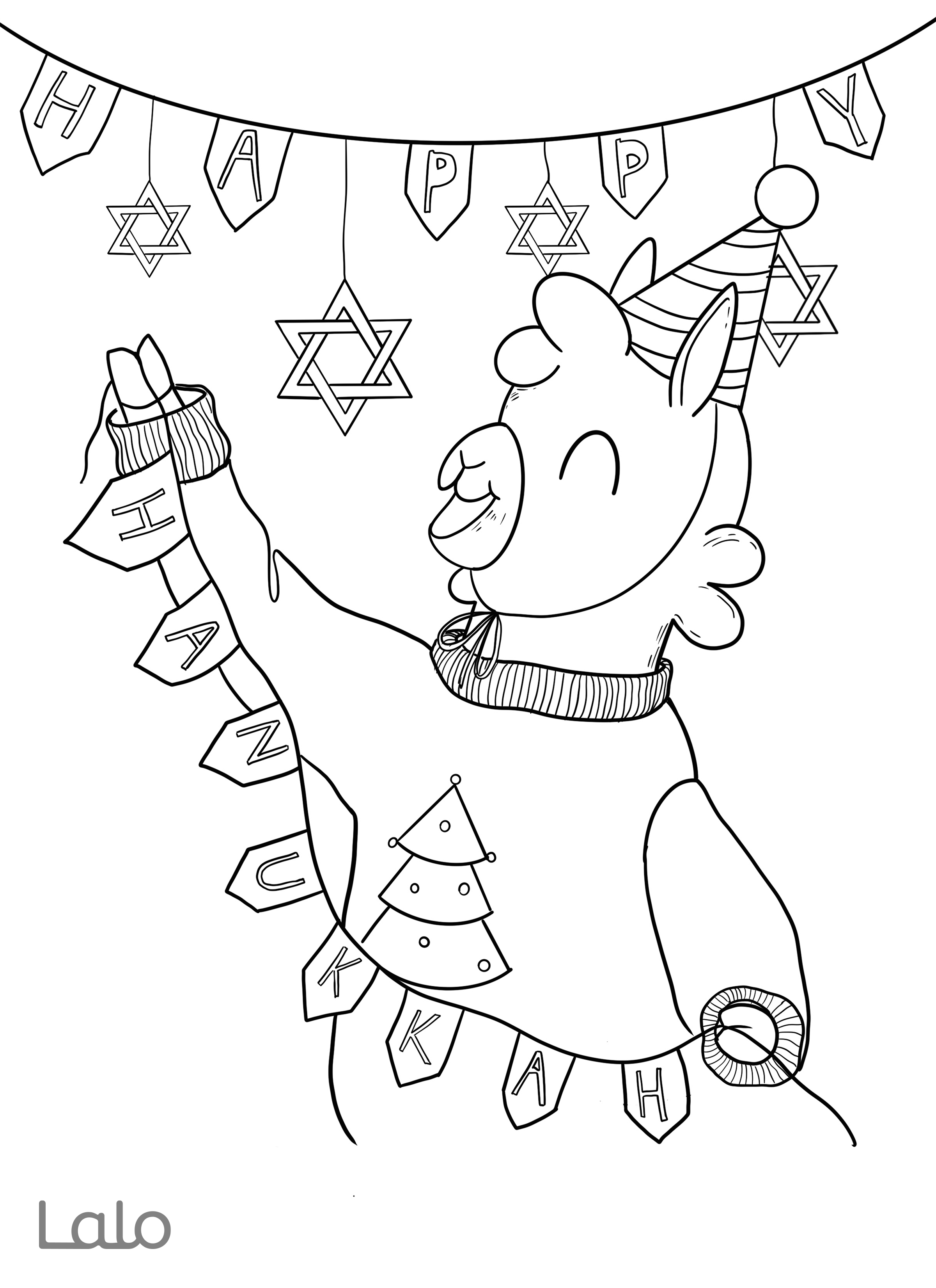 138 Hanukkah Coloring Pages: Festival of Lights in Color 27