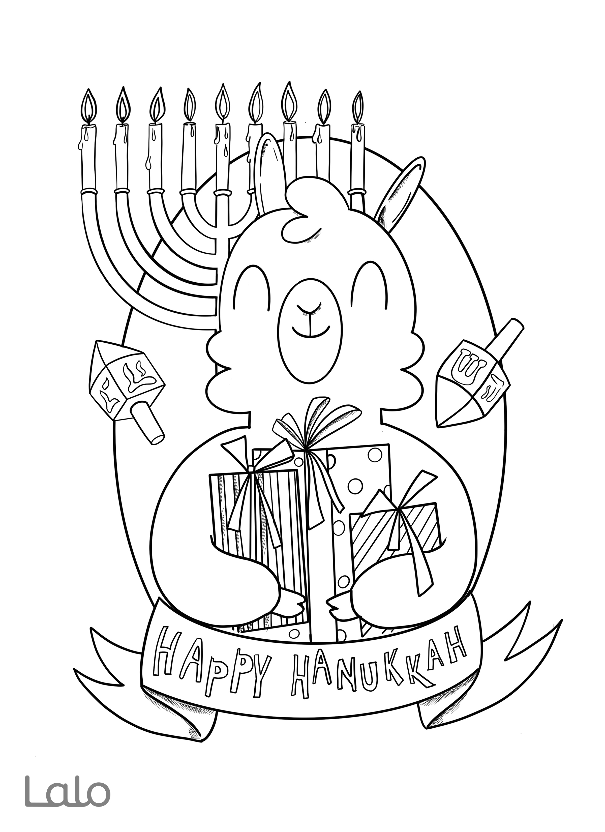 138 Hanukkah Coloring Pages: Festival of Lights in Color 35