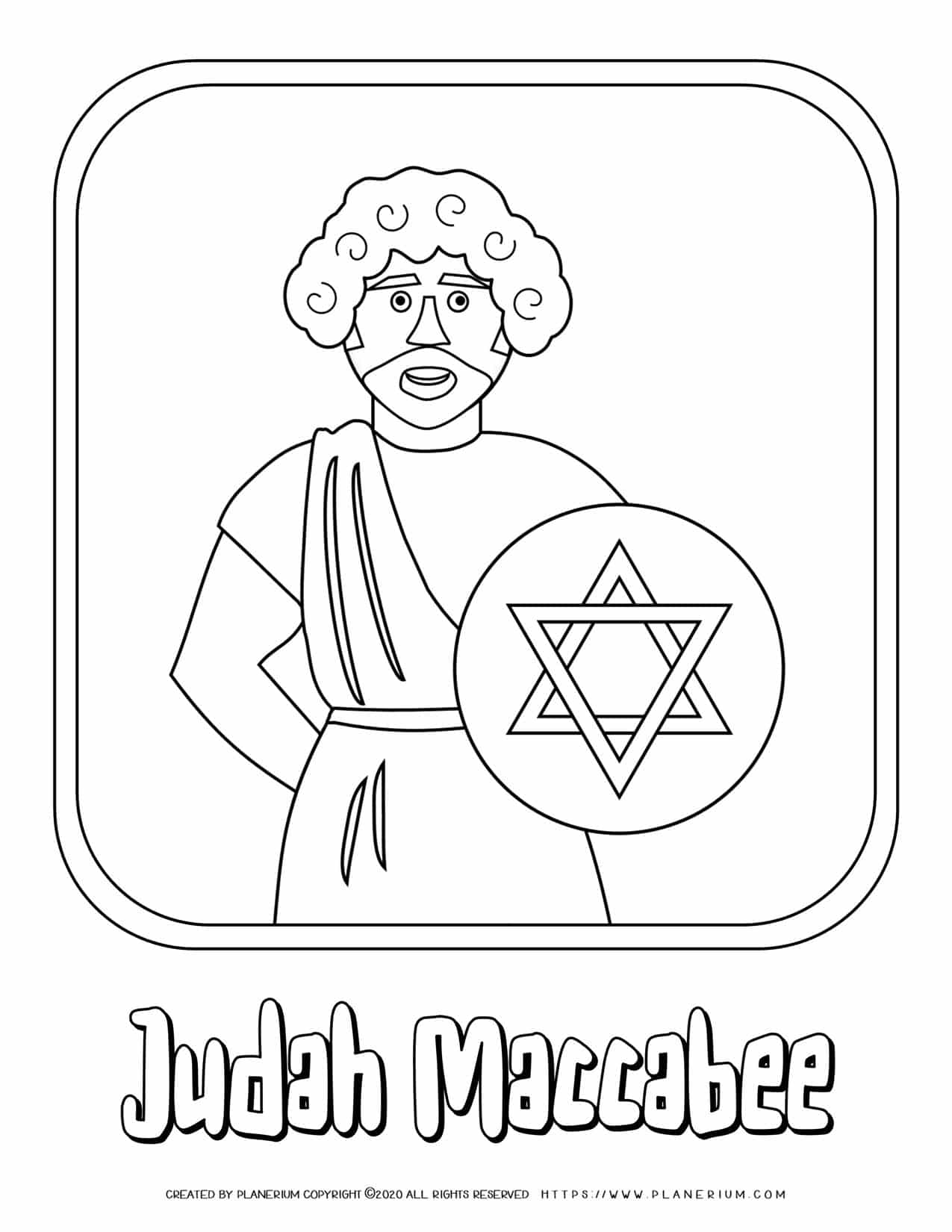 138 Hanukkah Coloring Pages: Festival of Lights in Color 59