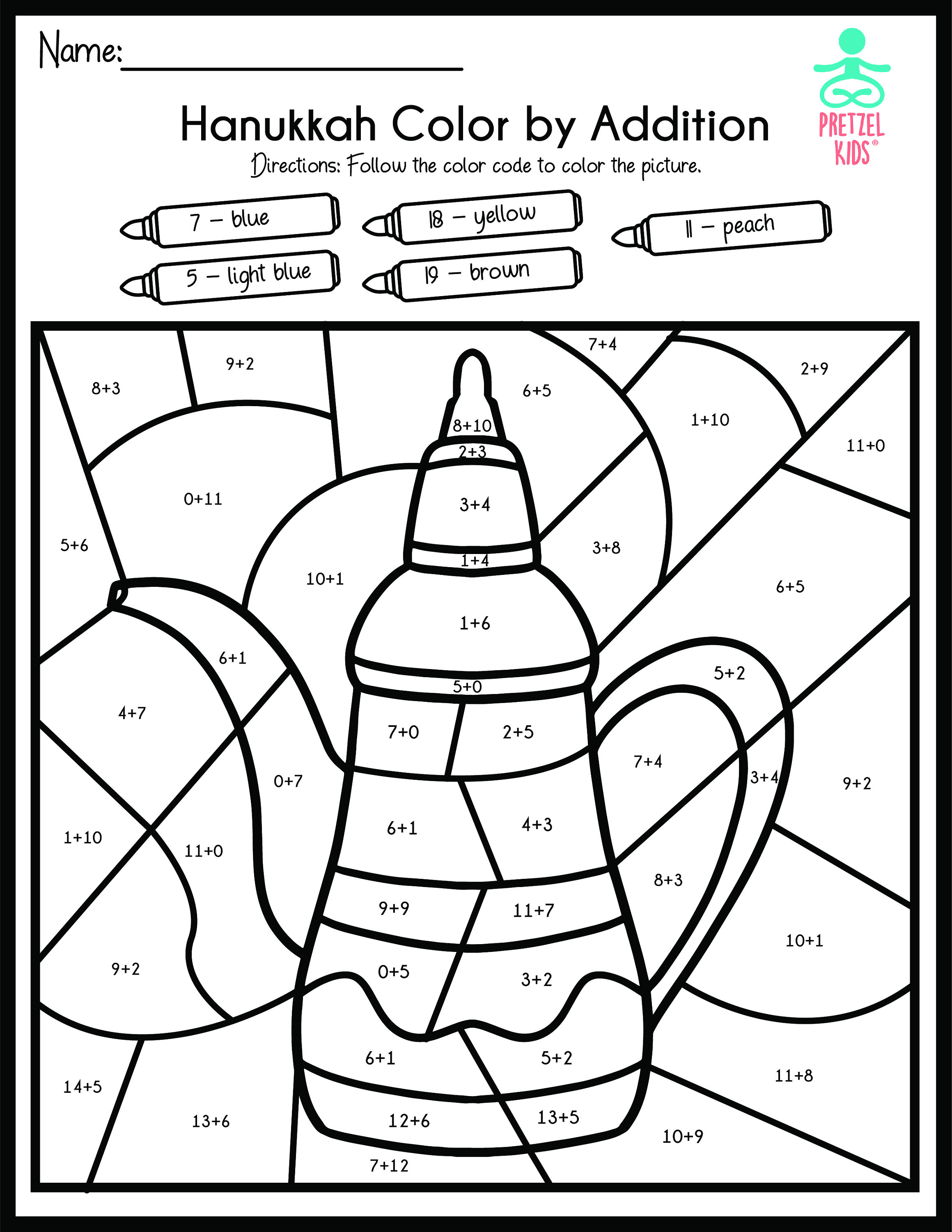 138 Hanukkah Coloring Pages: Festival of Lights in Color 77