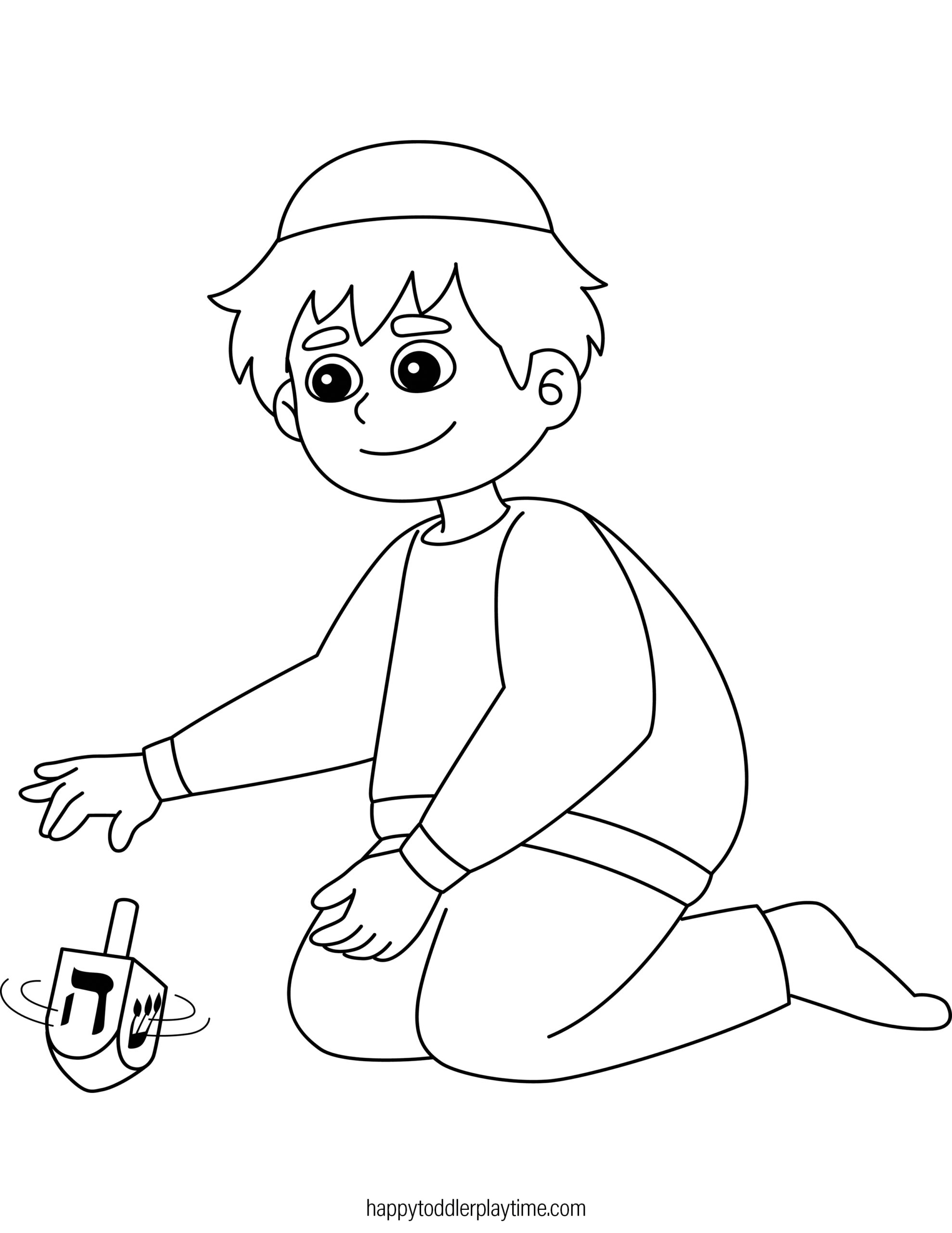 138 Hanukkah Coloring Pages: Festival of Lights in Color 84