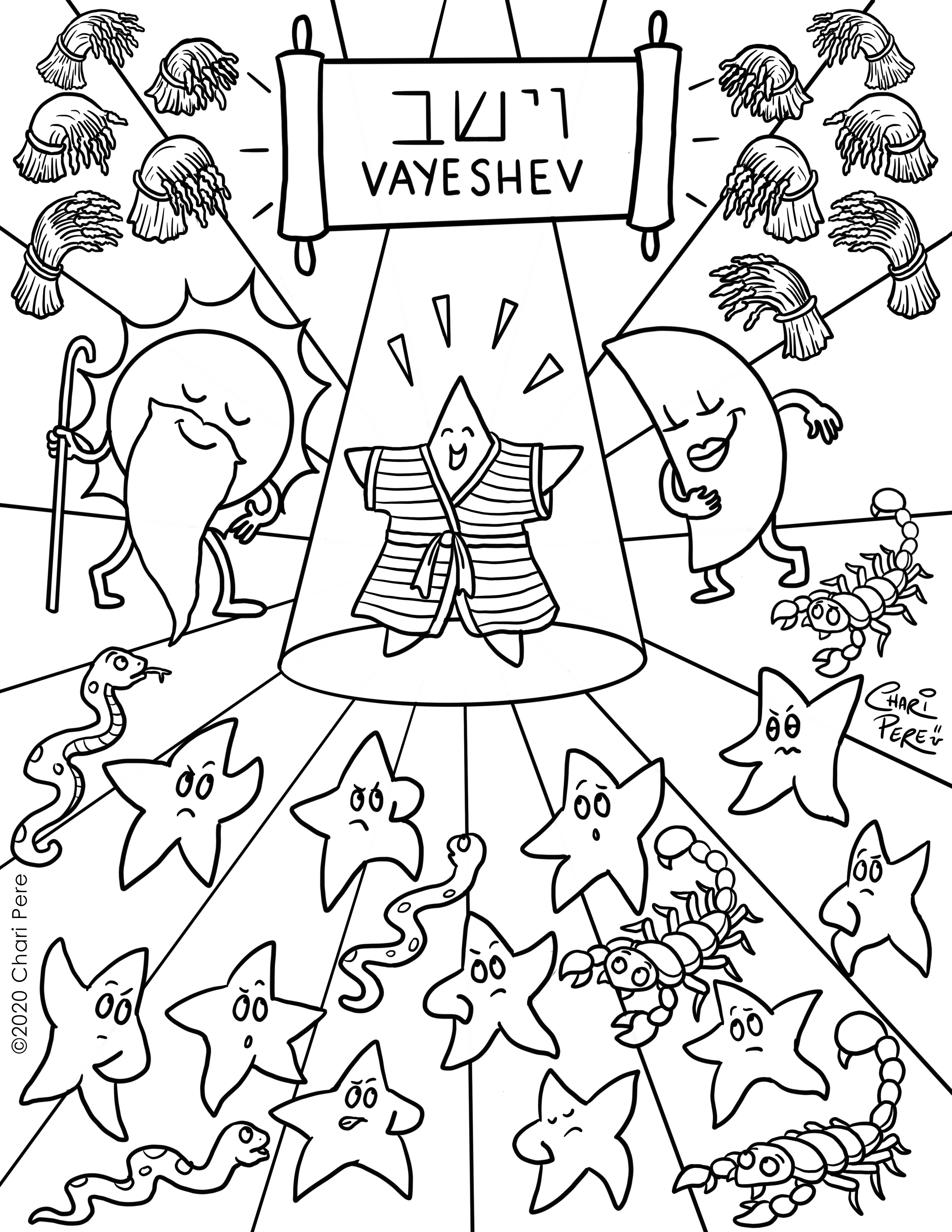 138 Hanukkah Coloring Pages: Festival of Lights in Color 85