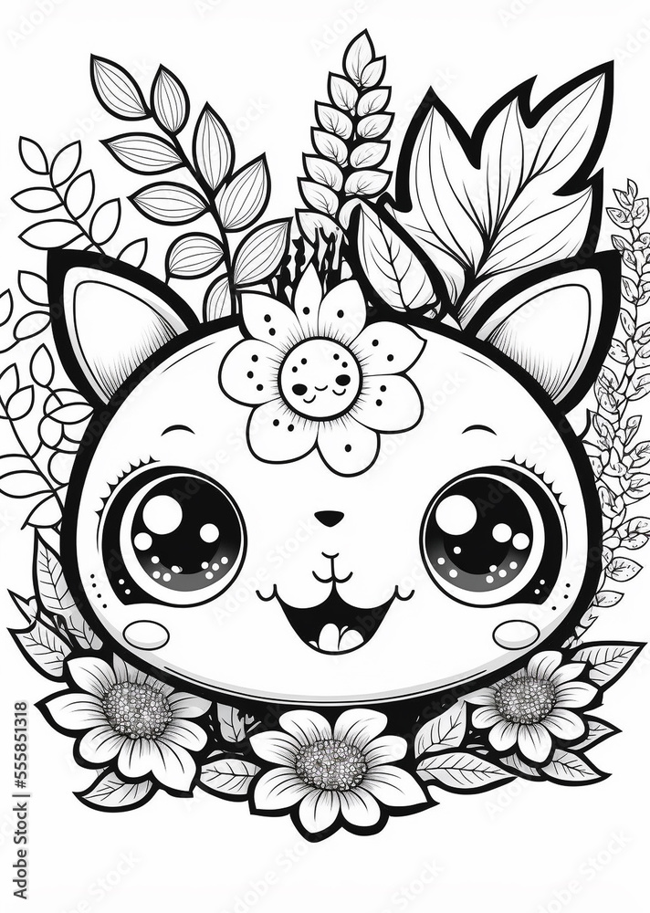 140 Cute Animals Coloring Pages FREE Printable 10