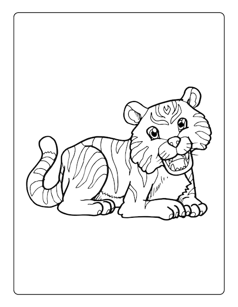 140 Cute Animals Coloring Pages FREE Printable 105