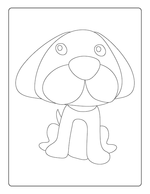 140 Cute Animals Coloring Pages FREE Printable 112