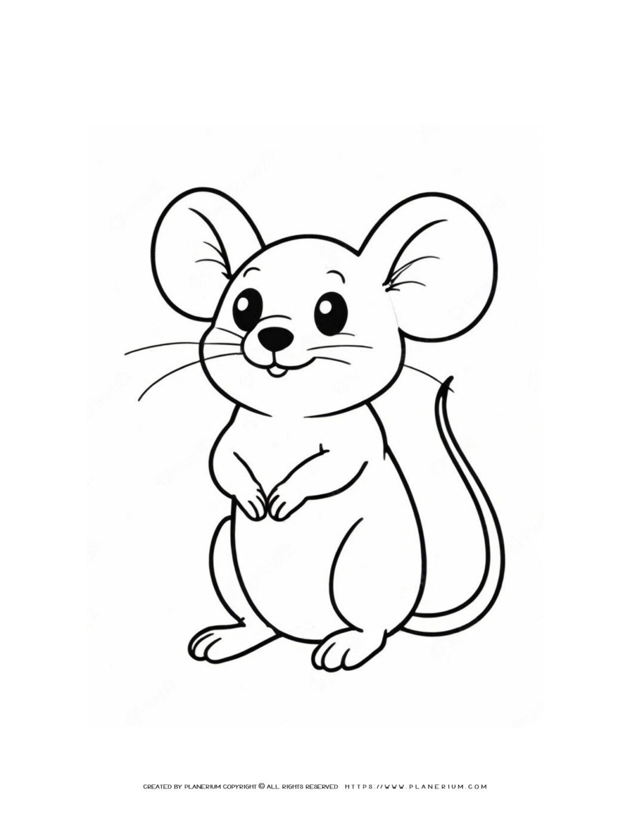 140 Cute Animals Coloring Pages FREE Printable 117