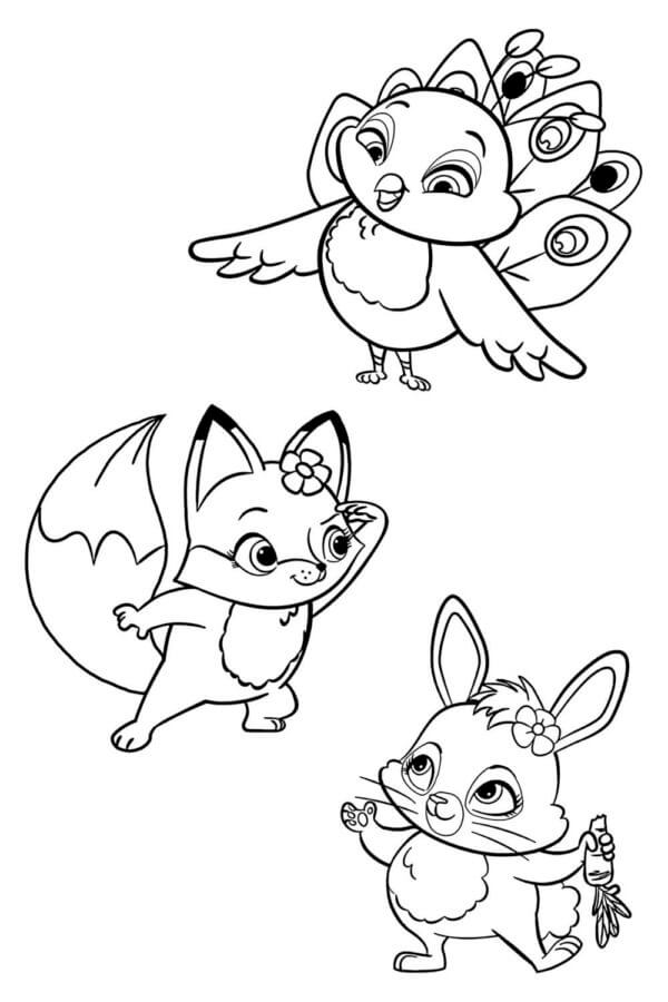 140 Cute Animals Coloring Pages FREE Printable 119