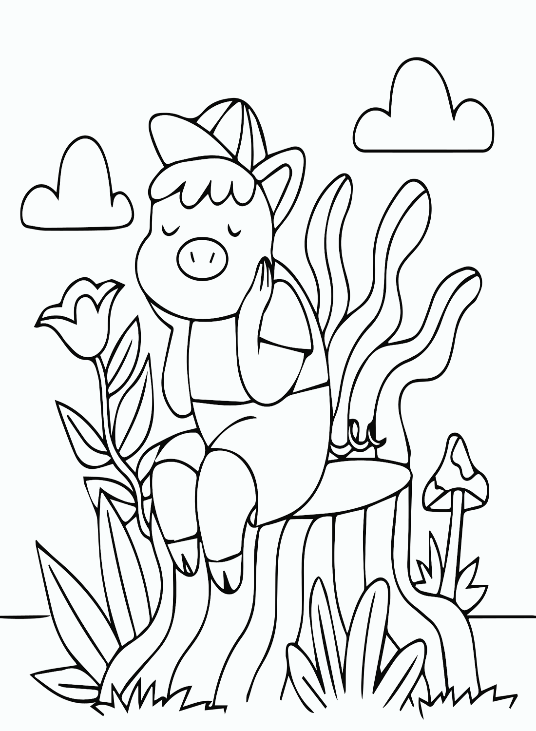 140 Cute Animals Coloring Pages FREE Printable 123