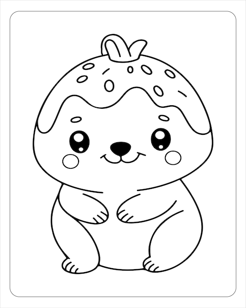 140 Cute Animals Coloring Pages FREE Printable 14