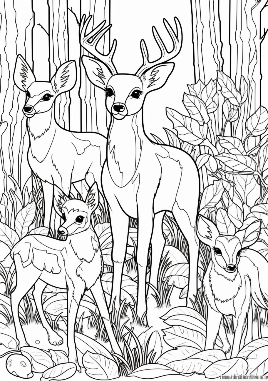 140 Cute Animals Coloring Pages FREE Printable 16