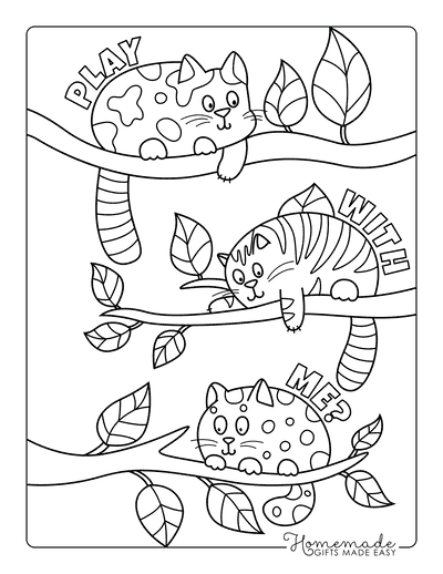 140 Cute Animals Coloring Pages FREE Printable 17