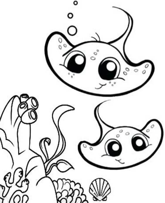 140 Cute Animals Coloring Pages FREE Printable 19