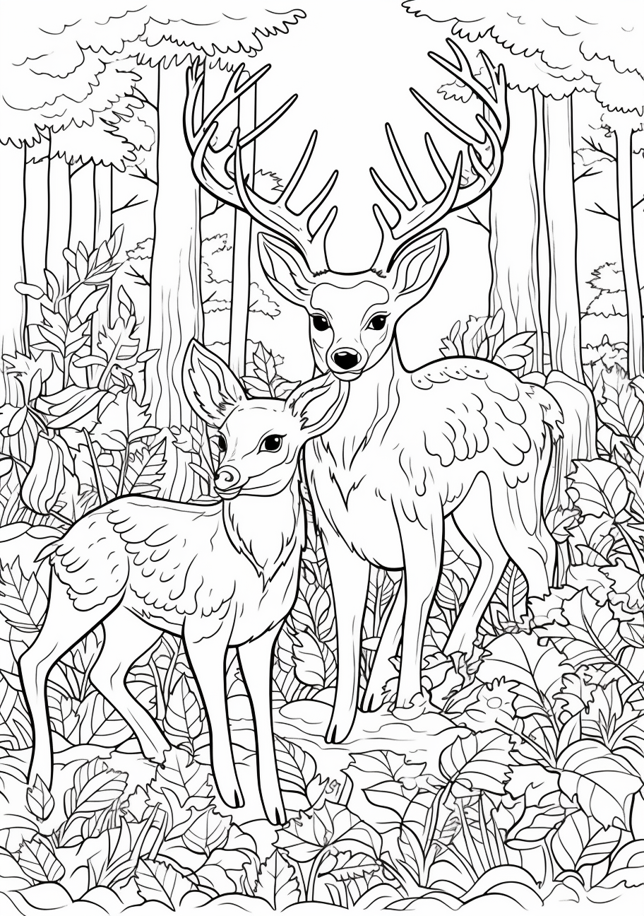 140 Cute Animals Coloring Pages FREE Printable 23